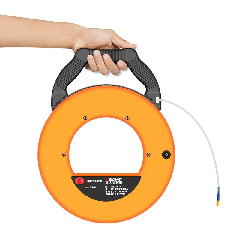 

SNDWAY H-D720 Pipe PVC Iron Blockage Detector 30M Line Diagnostic-tool Scanner Pipeline Blocking Clogging Plumbers Instrument
