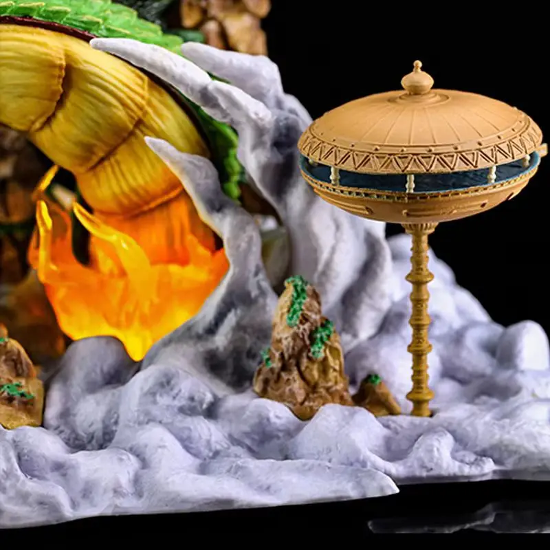 Anime Dragon Ball Z 50 cm Shenron Goku figurine lumineuse à collectionner GK Statue modèle poupée pour décoration de chambre ornement de bureau