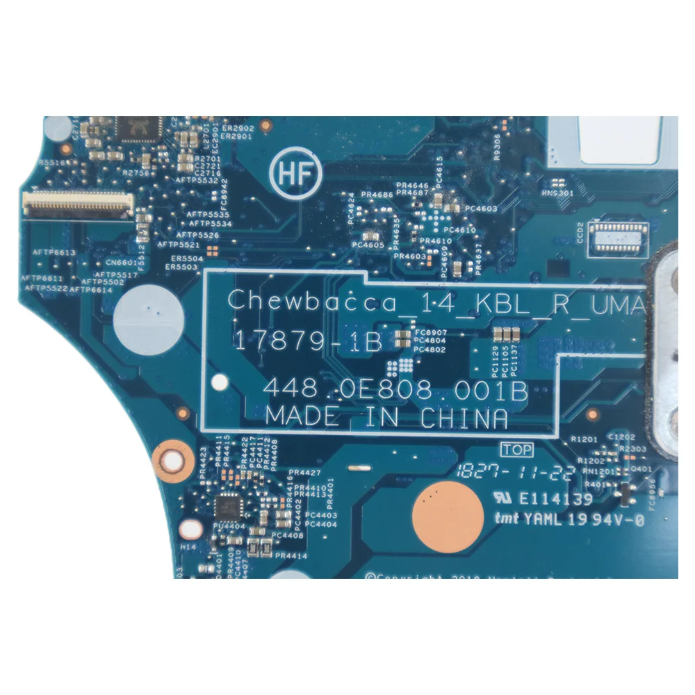 17879-1B para la placa base del ordenador portátil HP Pavilion X360 14-CD 14T-CD con CPU: 4415U i3 i5-8250U L18163-601 placa base del cuaderno