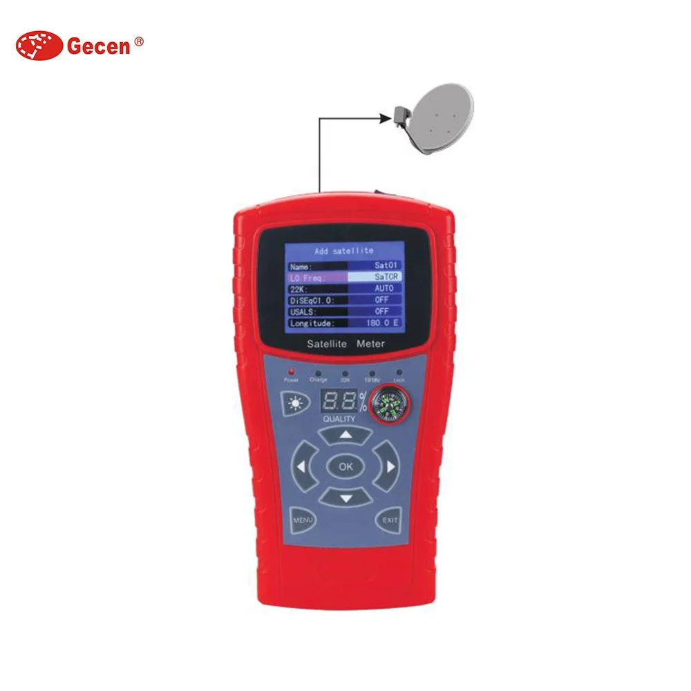 

Gecen Dvb S2 Dvb S Digital Hd Finder Signal Meter Satellite