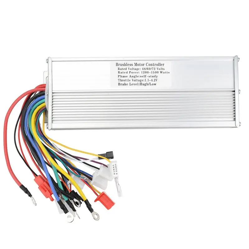ABKV-Universal Intelligent Dual-Mode 1200W 1500W 48V 60V 64V 72V Brushless Controller For Electric Vehicle For E-Bike Scooter