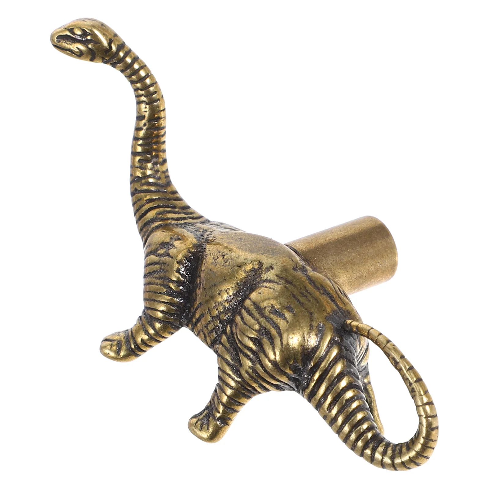

Dinosaur Drawer Knobs Animal Dresser Brass Gold Cabinet Pulls Smooth Finish Resistant Scratches Bedroom Furniture