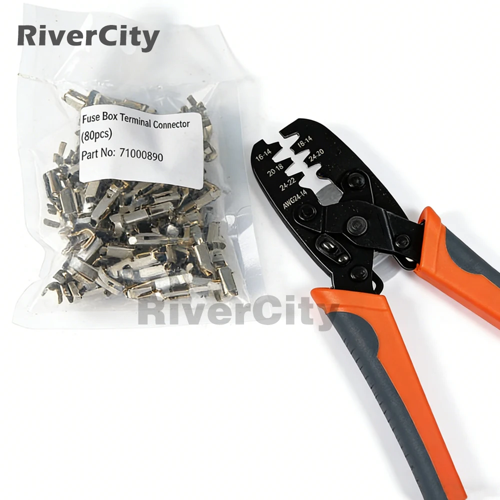 

80pcs For Seadoo 710000890 BRP PWC Parts Fuse Box Terminal Connector & Tool SPARK GTI GTS GTX GTI SE 130 / Fish Pro 170/ GTI SE