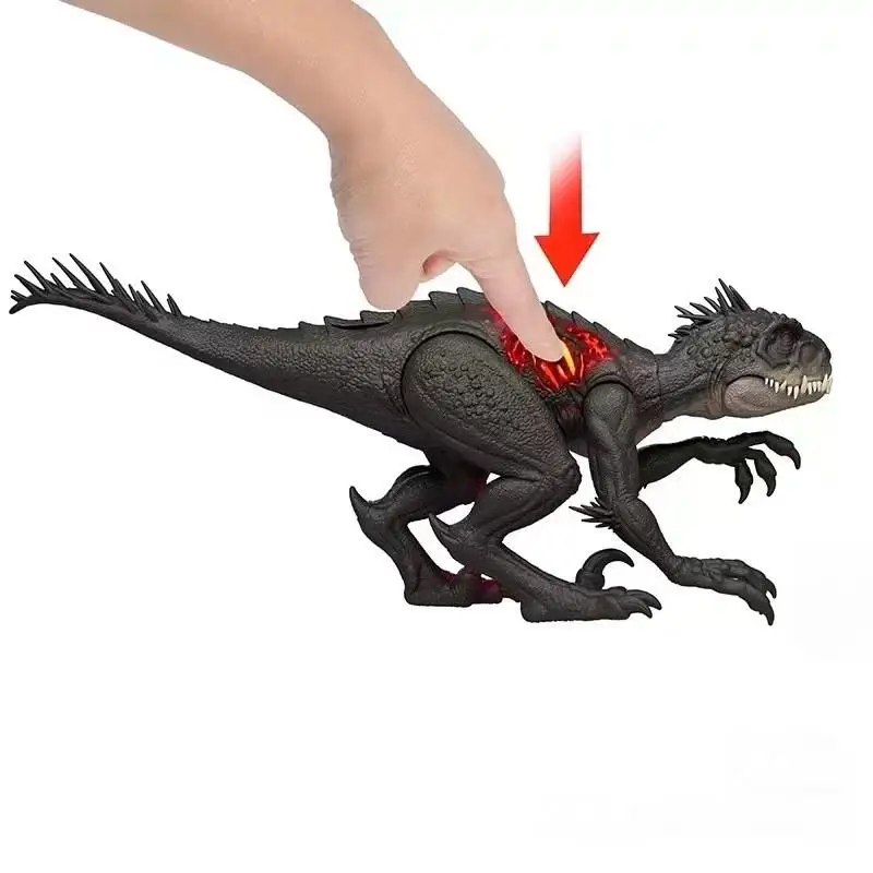 Meitai Jurassic World Interactive Dinosaur Model Toy - Sound Effects Attack Scorpion Tyrannosaurus Large Simulation Gift for
