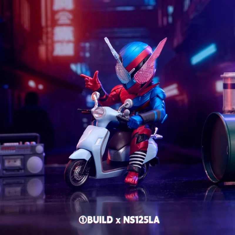 

Original Bnfigure Q Series Kamen Masked Rider Blind Box Figure Model Toys Mystery Box Assembled Toy Models Gifts