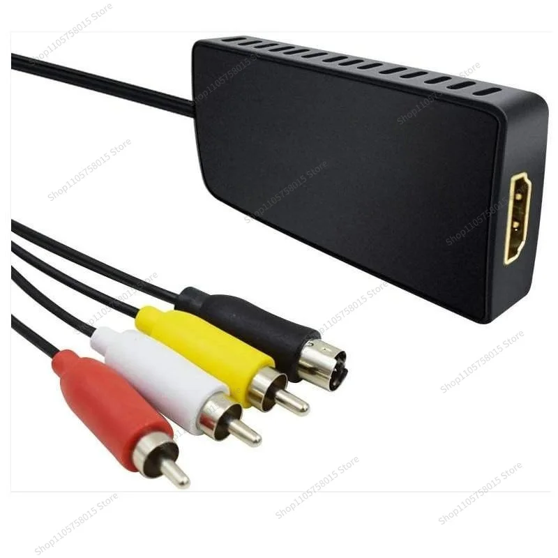 FOR Av + Svideo RCA  o S Terminal To Hdmi Composite Video To HDMI Private Mode