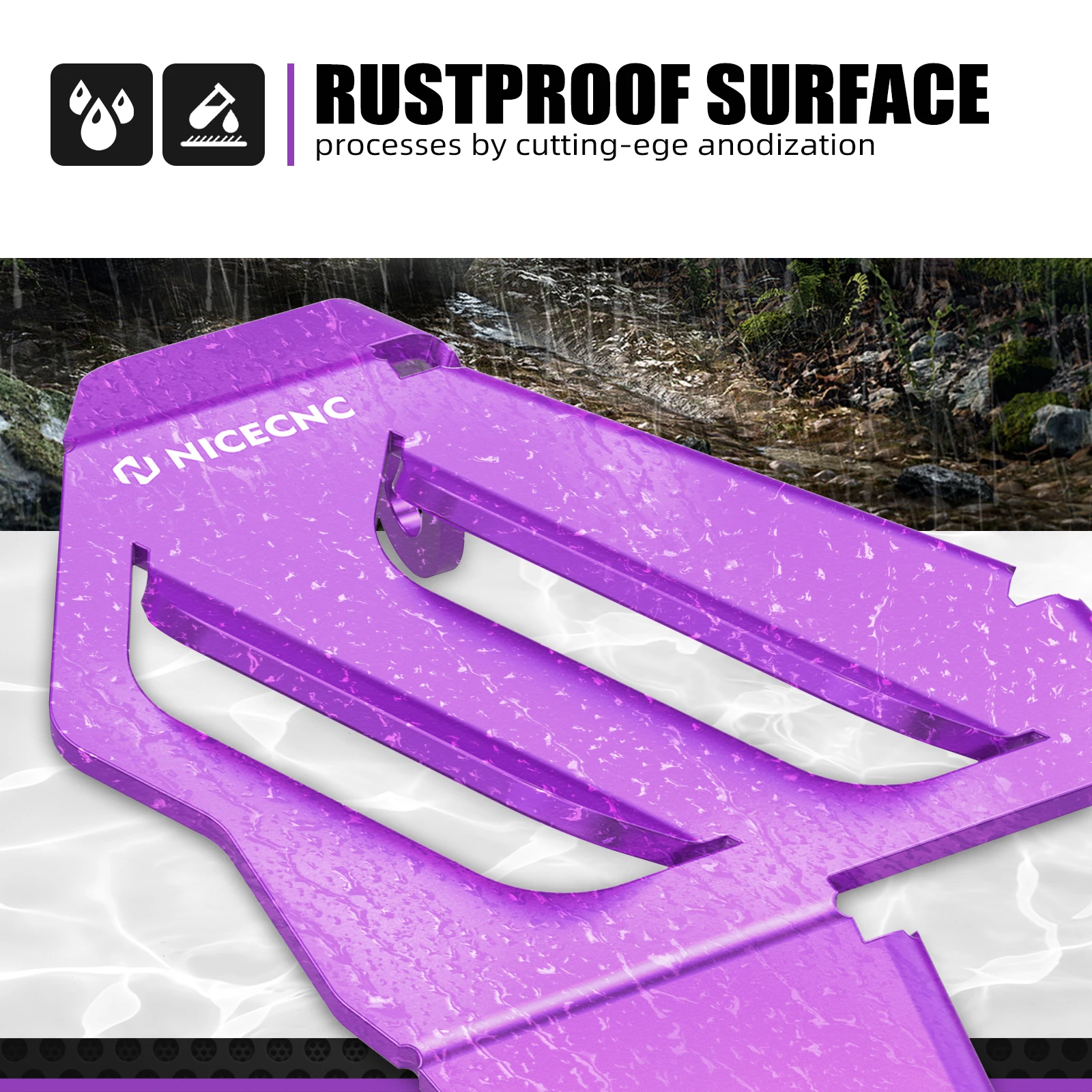 NICECNC لـ Surron Light Bee X S L1E دراجة ترابية كهربائية أمامية الفرامل الفرجار الحرس حامي الألومنيوم ل Segway X160 X260 2024 #5