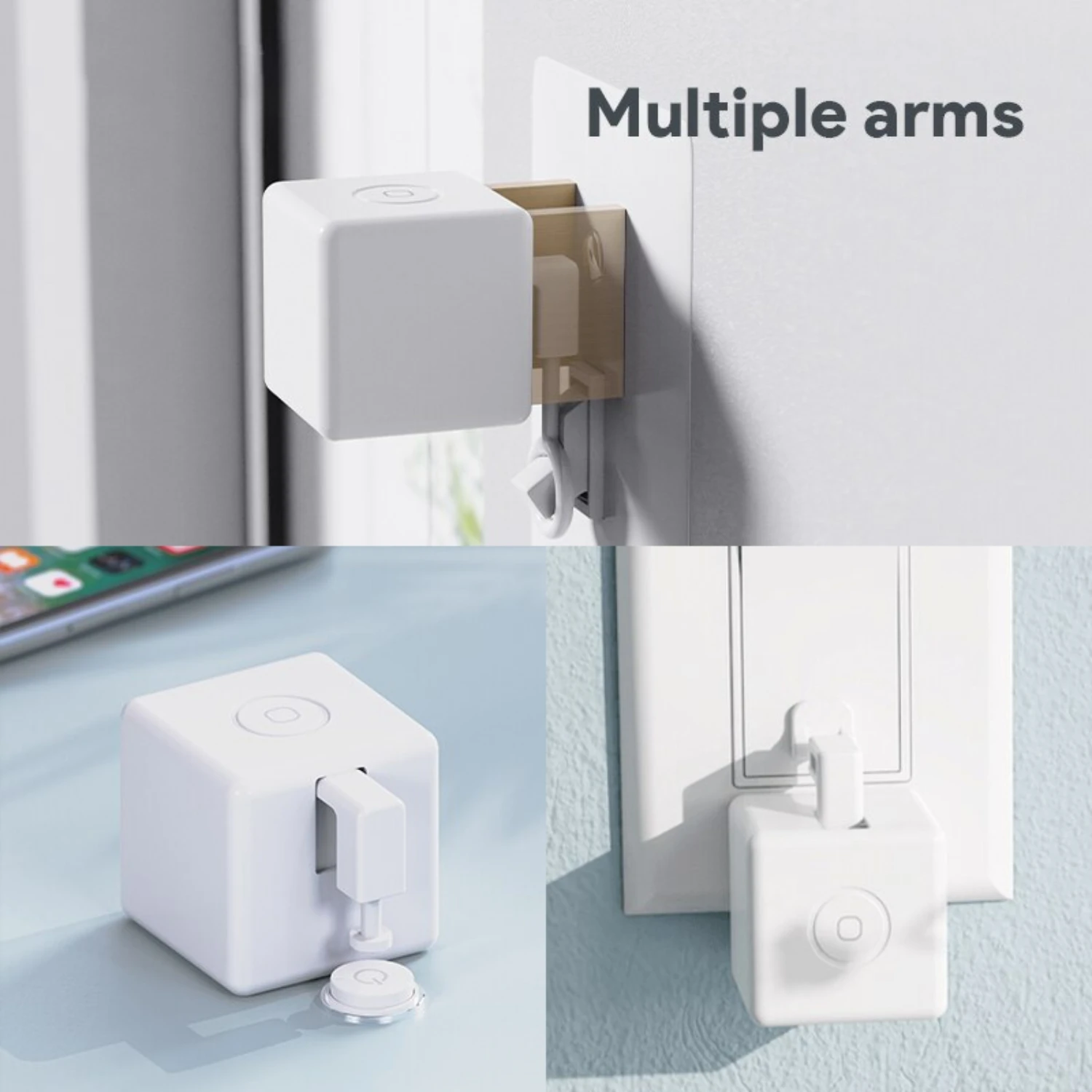 Zigbee Bluetooth Fingerbot Plus Robot Button Pusher Bot Smart Work con l'app Alexa Smart Life