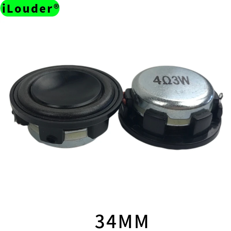 hot selling 1 Inch RMS 3w 4ohm/8ohm optional 82DB Neodymium magnet Foam edge Speaker driver 34mm 20-core Full Range Speaker