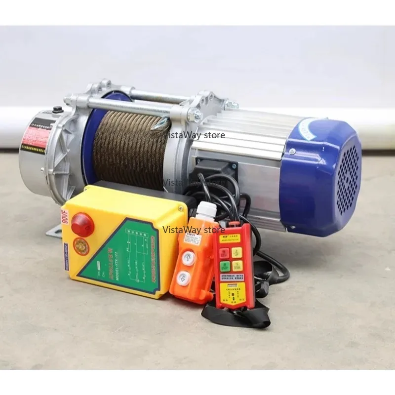 

Wireless Remote Control Crane Winch Cable Pull Line 220v Hoist 380v Electric Hoist