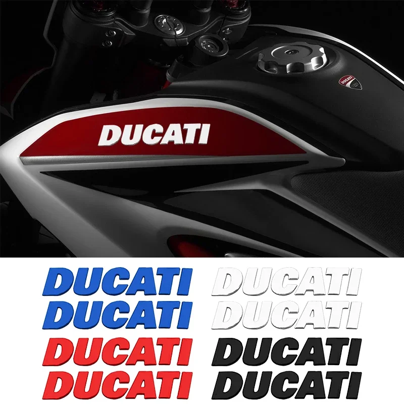 3D Motorcycle LOGO Oil Gas Cap Tank Decal Stickers for Ducati Panigale Diavel Superleggera V4 V2 Scrambler