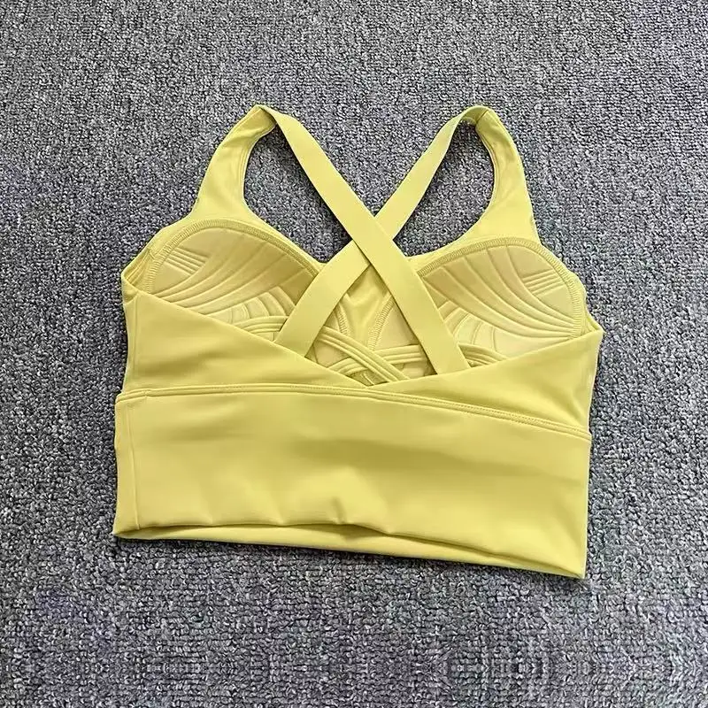 All-in-one Sports Bra Collection Breast High-intensity Professional Shock-proof Huddle Running Bra Yoga Fitness Bra Summer Cloth