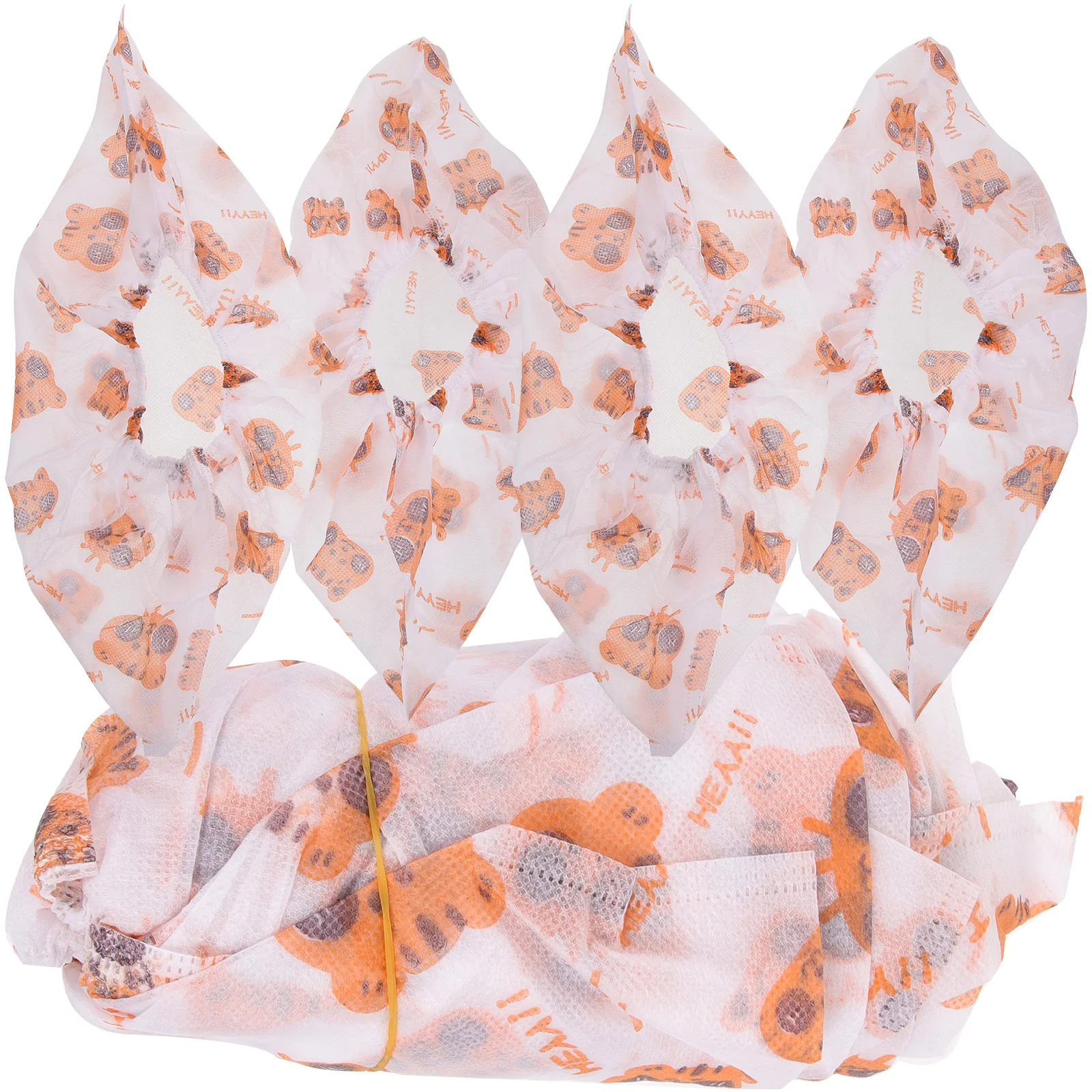 

50 Pcs Non-slip Shoe Covers Non-woven Fabric Anti S Disposable Soles Museum Foot Builder