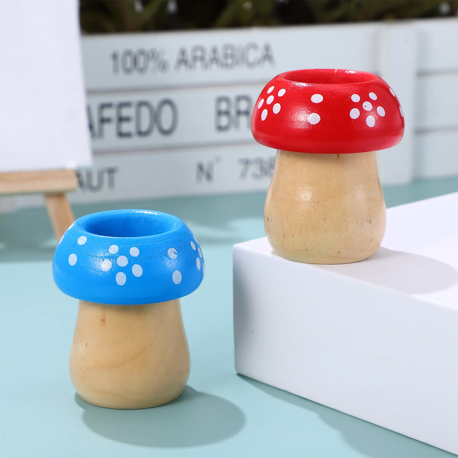 

2Pcs Decorative Kaleidoscopes Colorful Patterns Sturdy Wooden Construction Fun Gift for Kids and Friends Kaleidoscope Toys