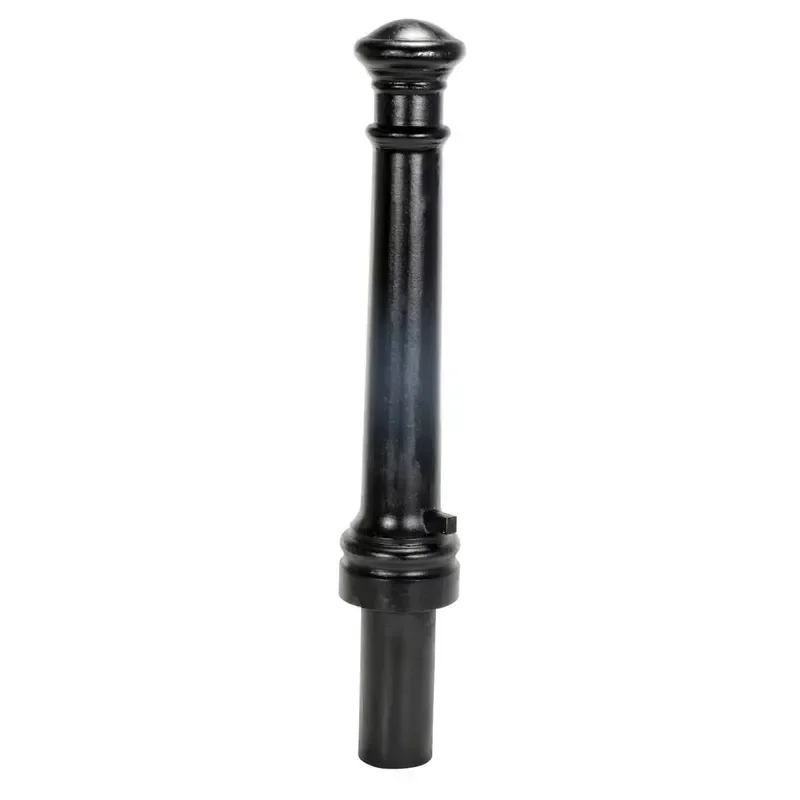 Hotel Grade Roman Column Bollards Cast Iron with Lifting Technology for Premium Property Isolation Systems