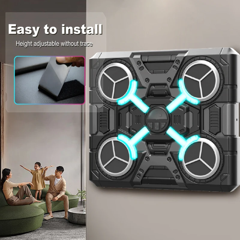 اللكم الذكي للاستخدام المنزلي، رد فعل ضرب الهدف على الحائط، الهدف الداخلي للأطفال، معدات تدريب السجال