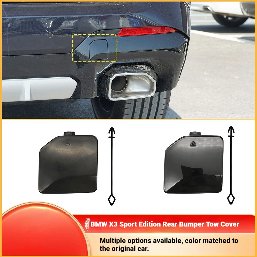 Copertura Gancio Traino Posteriore Per Bmw X3 G01 G08, Coperchio Foro Gancio Traino 51129853319