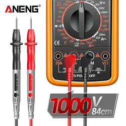 ANENG DT9205A Digital Profesional Multimeter AC/DC Transistor Voltage Tester Electric NCV True RMS Analog Auto Range Multimetro