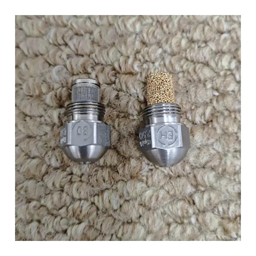 60 Degree Solid Oil Nozzle For Diesel Burner 0.65-26.0 GPH Fuel Spray Nozzle Boiler Burner Parts High Efficiency Atomization