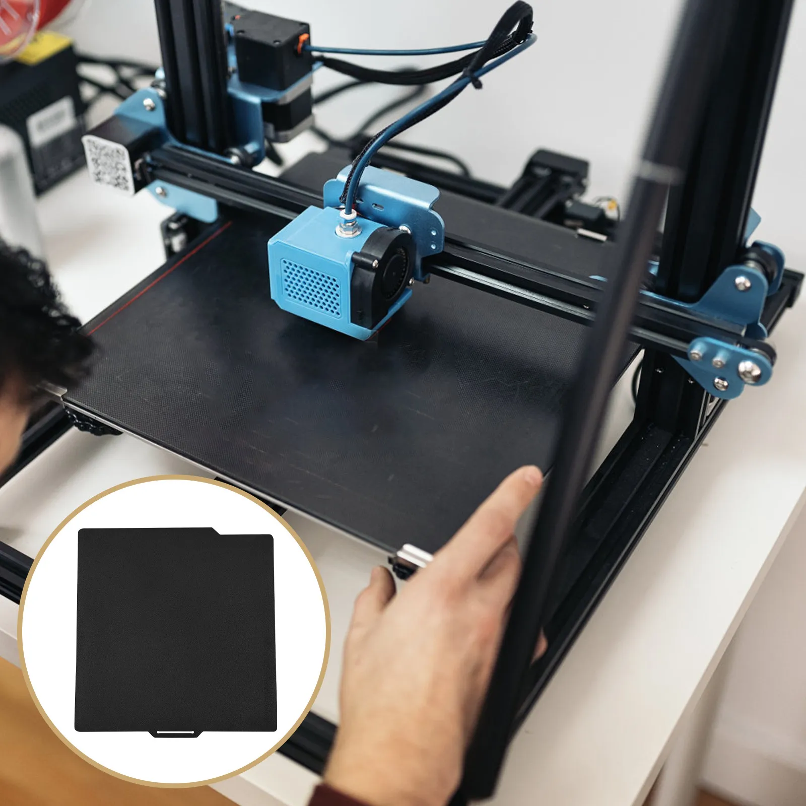 

Металлическая пластина для 3D-принтера Hot Bed Board: прочная платформа для 3D-печати, аксессуары для Hot Bed