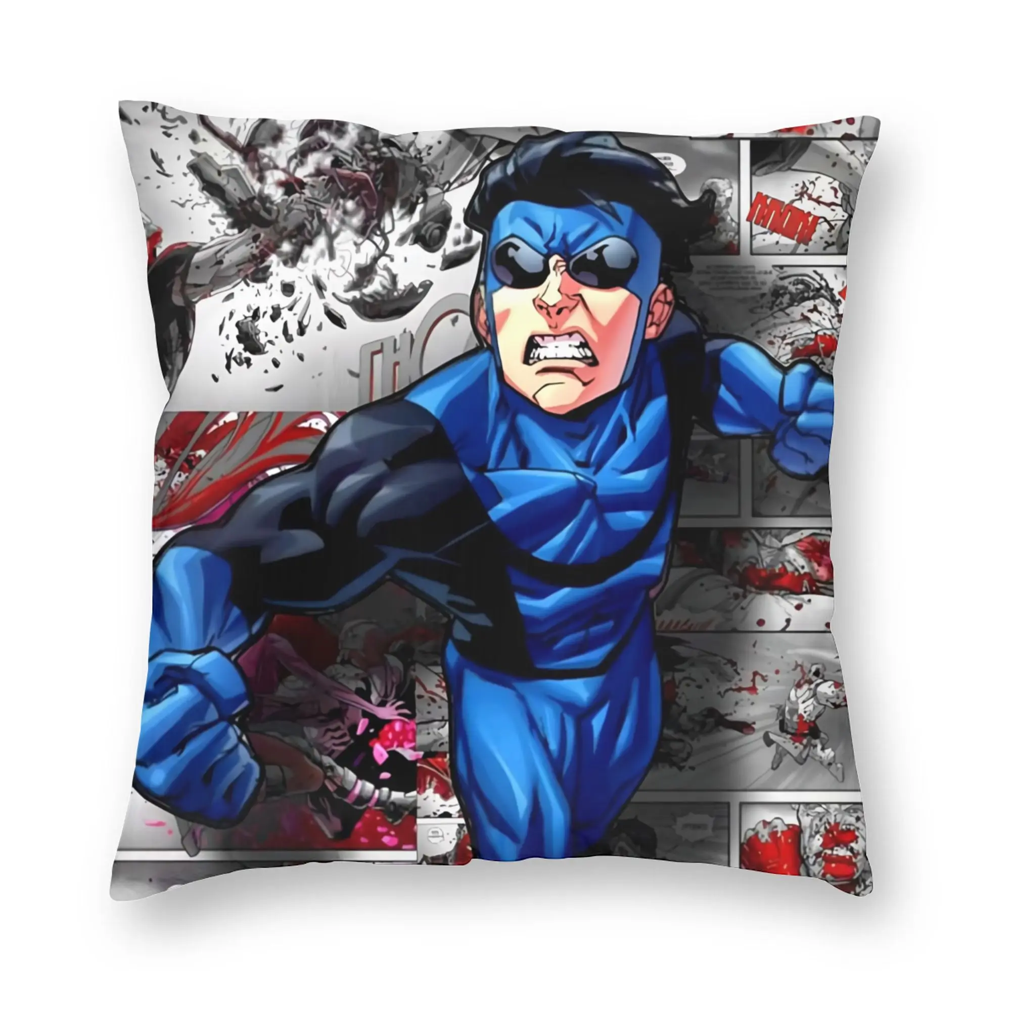 I-Invincible-S Pillow Case  Square Pillow Cover Morden Pillowcases For Living Room Chair