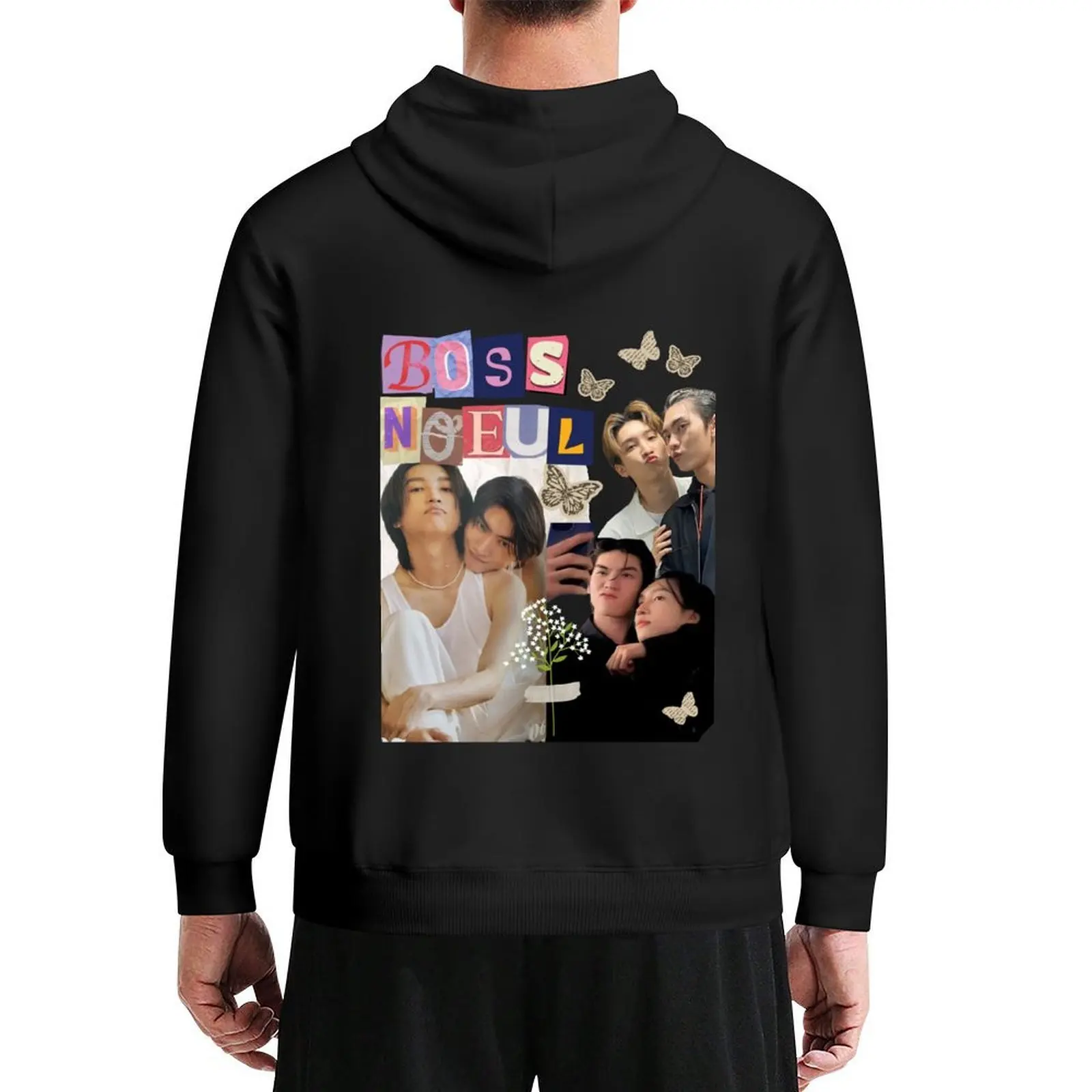 

BL Thai ship actors BossNoeul Hoodie autumn blouse mens clothing korean style clothes hoodie men
