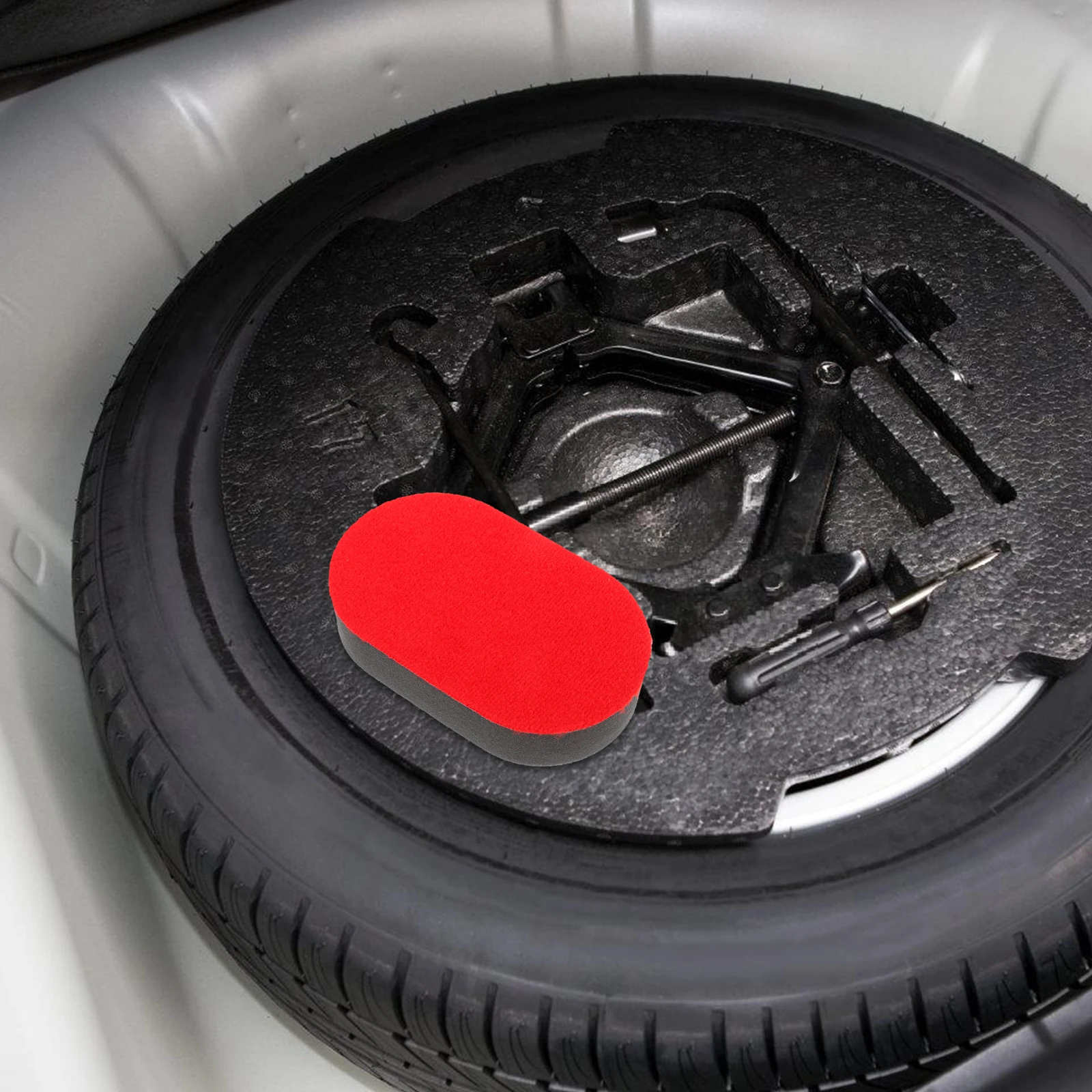 

Tire Dressing Brush Soft Foam Applicator Pad for Car Washing and Polishing Wheel Cleaning Brush Detailing Tools Accessories