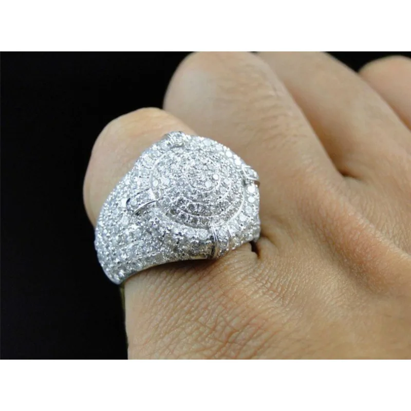 S925 sterling silver ring hot sale new micro-inlaid diamond zircon silver hand jewelry