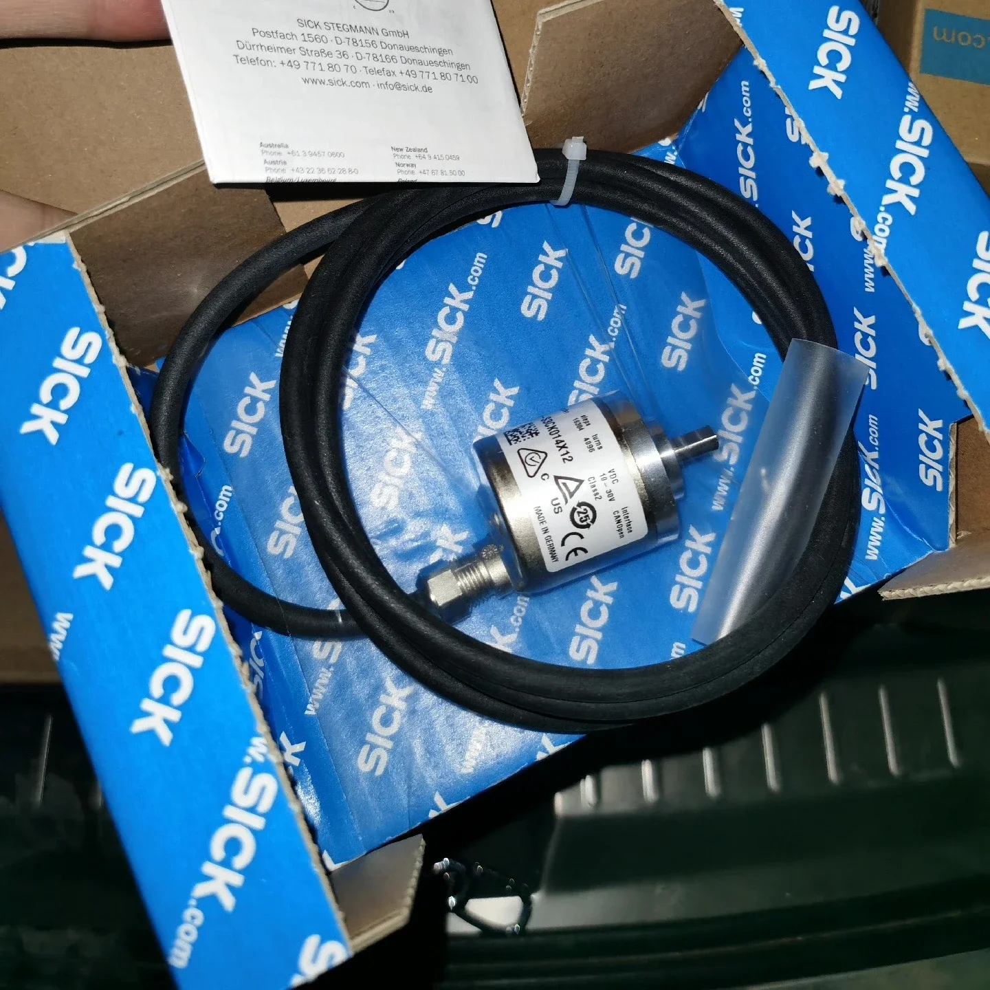 AHM36A-S3CK014X12 1066000 German SICK Encoder New Original