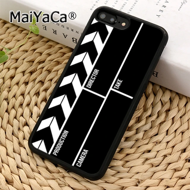 Film Movie Director Clapper Board Phone Case Cover For iPhone 14 15 16 11 12 13 Pro XR XS max plus