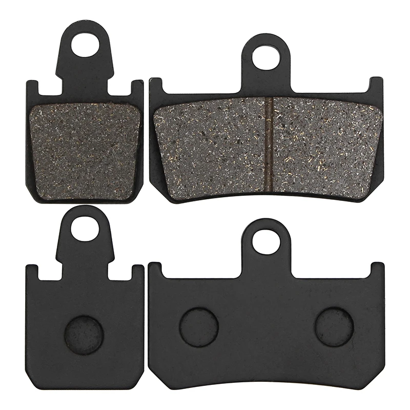 AHL Motorcycle Semi-Organic Metal Front & Rear Brake Pads For YAMAHA YZFR1 YZF R1 2007 2008 2009 2010 2011 2012 2013 2014