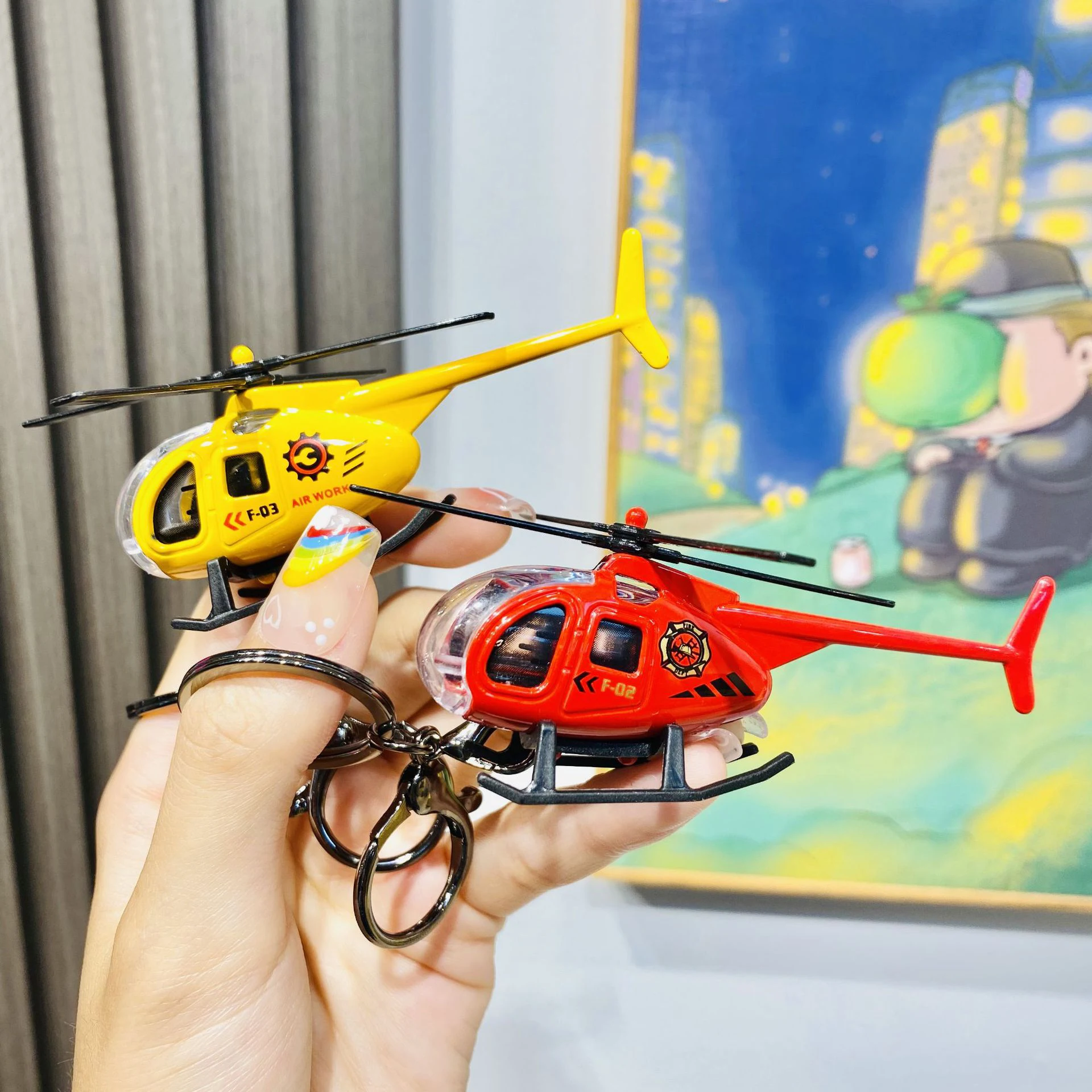 

Оригинальный брелок из металлического сплава для детей