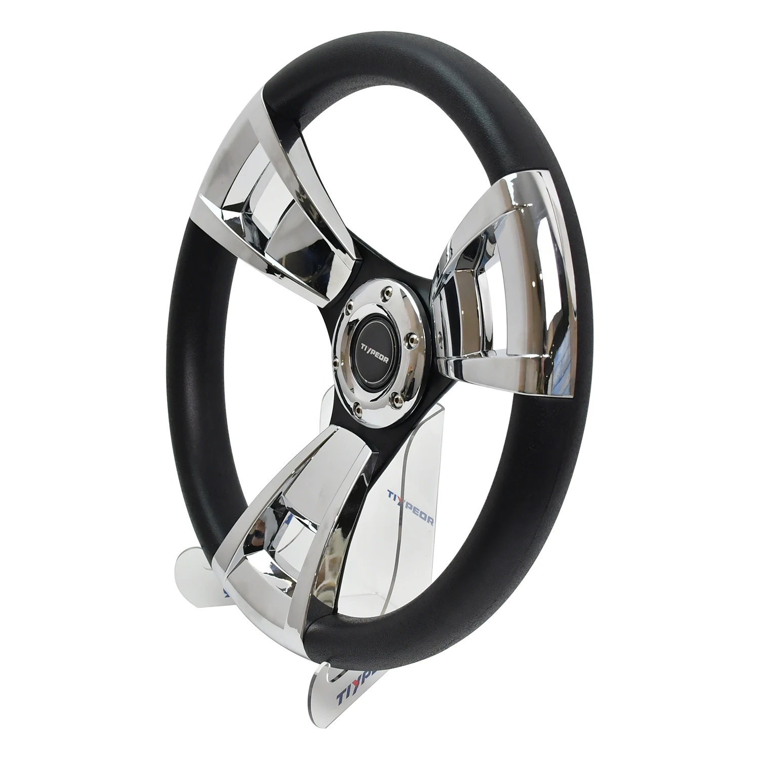 

14inch 350mm PU Wheel Racing Modification Car Steering Wheel Square Hole Bracket Rally Style