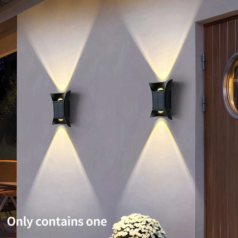 Lampu Dinding LED sensor tubuh Surya, lampu sensor tubuh Surya, lampu dekorasi keluarga, lorong teras, lampu dinding eksterior