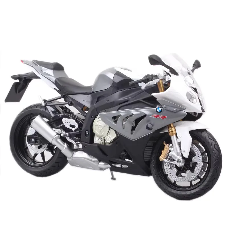 オートバイのおもちゃ-bmw s1000rr 2009,印刷されたキャストモデル,おもちゃ,変換車両,オートバイク,道路,自動サイクル,おもちゃの車,1:12