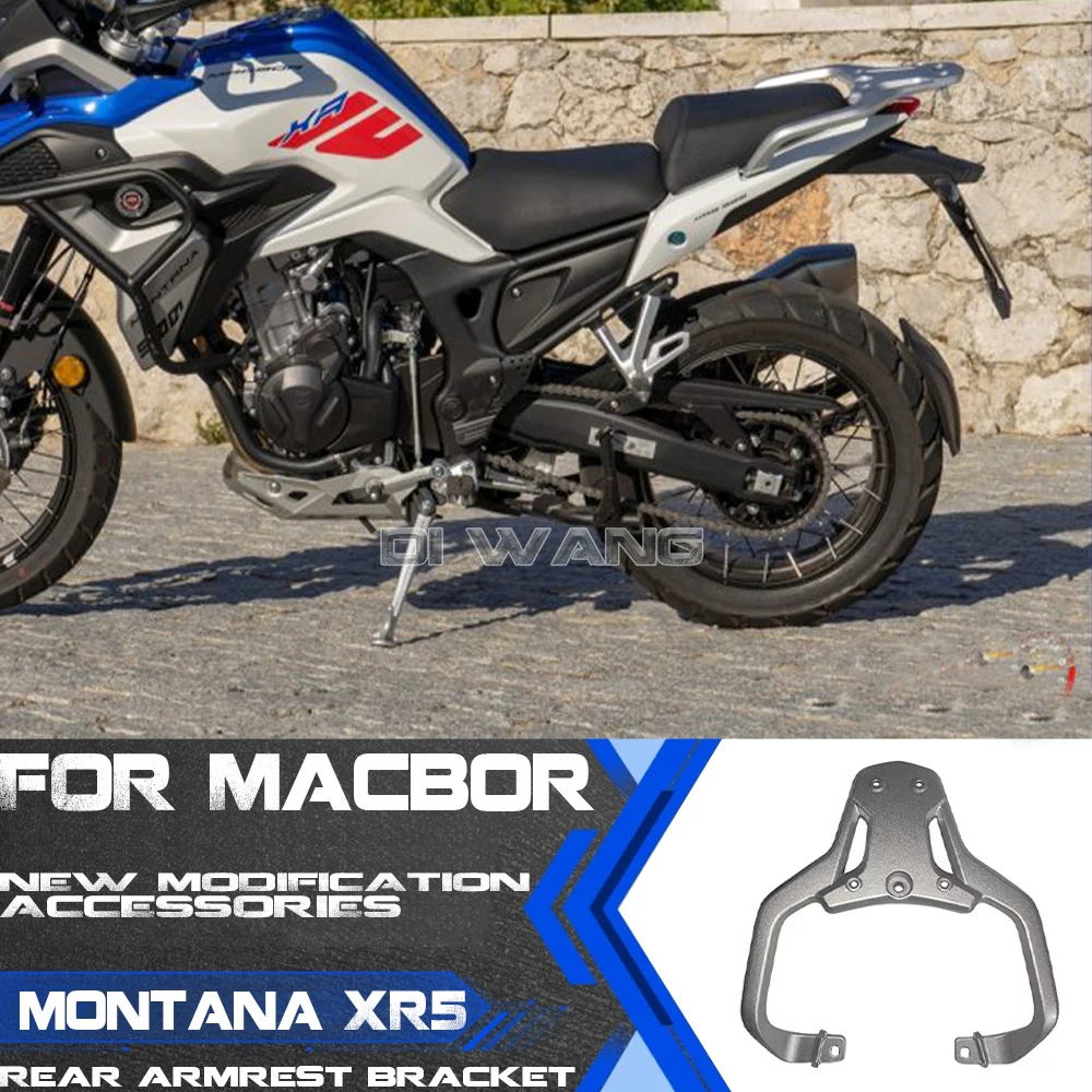 

FOR Macbor Montana XR5 Motorcycle Rear Handlebar Rear Aluminum Alloy Bracket