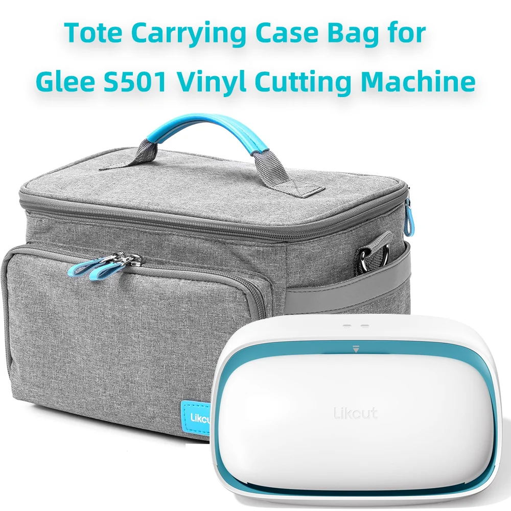 Bolsa de transporte para máquina de corte de vinilo Glee S501 - Bolsa de almacenamiento portátil para viajes compatible con Cricut Joy
