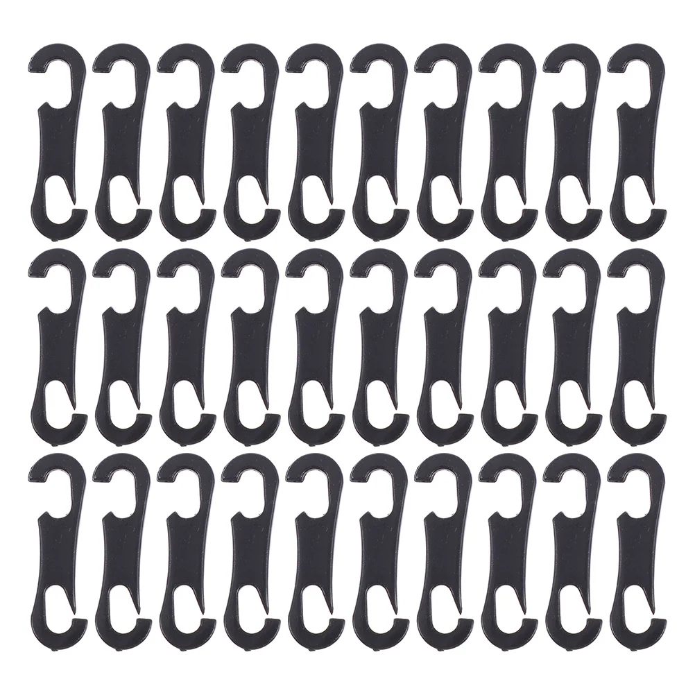 

100pcs Car Cover Hooks Plastic Auto Seat Fixing Hooks For Vehicle Seat Covers Sunshades Snow Covers Car Interior Accessories