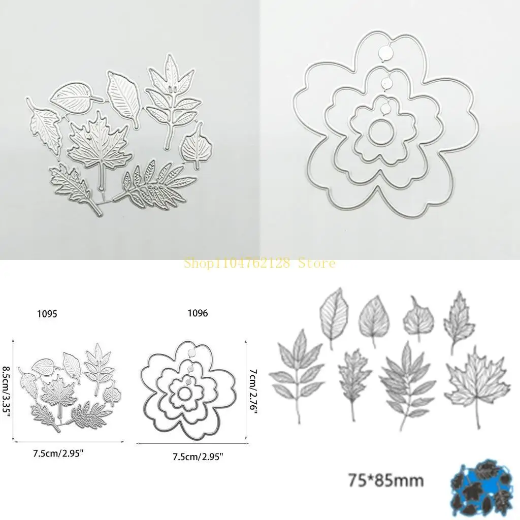 Flower Die Cut Metal Templates Carbon Steel Cutting Dies for Card Making Craft best sale