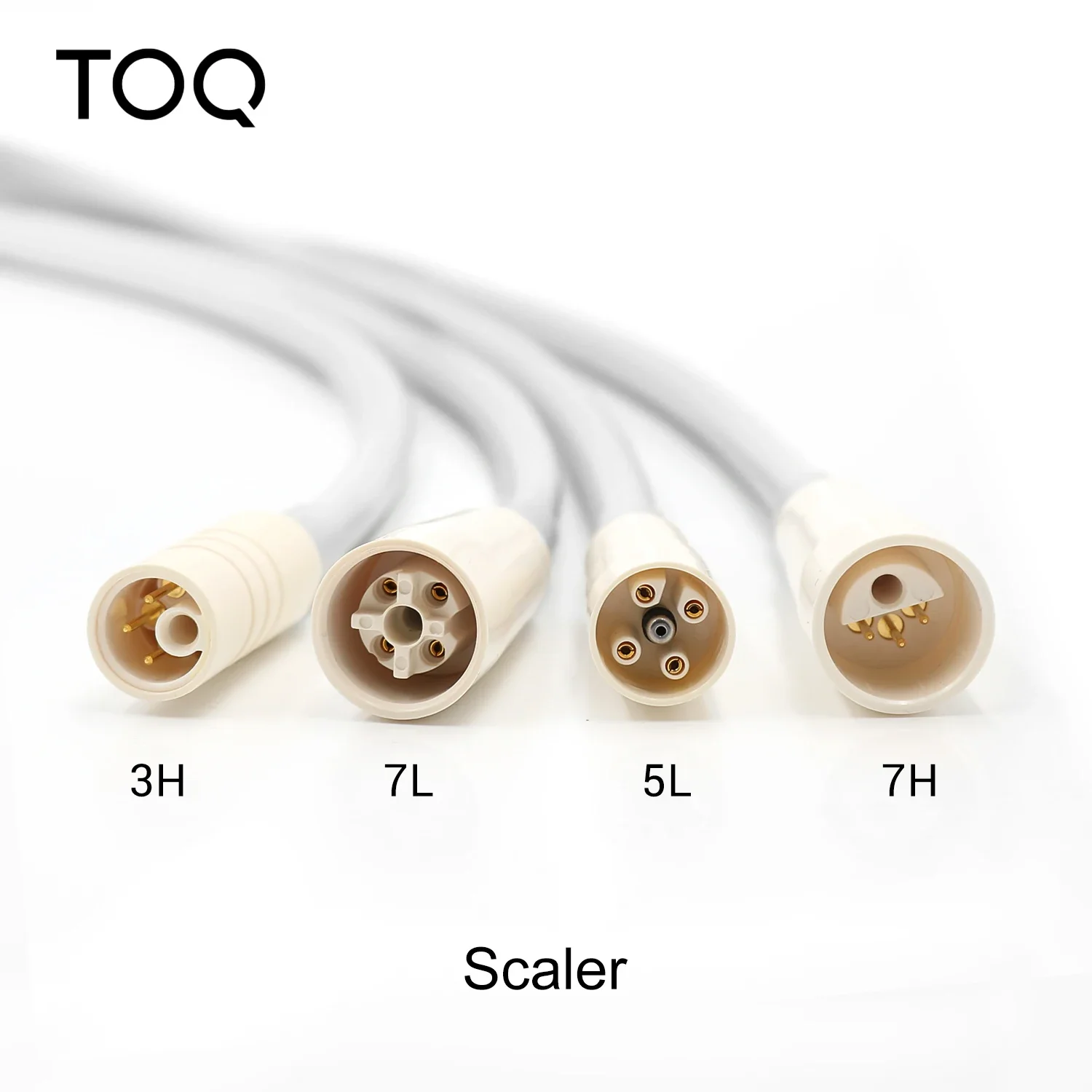 1 Uds. Tubo de Cable desmontable para escalador Dental, Cable de escalador ultrasónico, manguera de tubo apta para escalador ultrasónico enchufable, 4 tipos