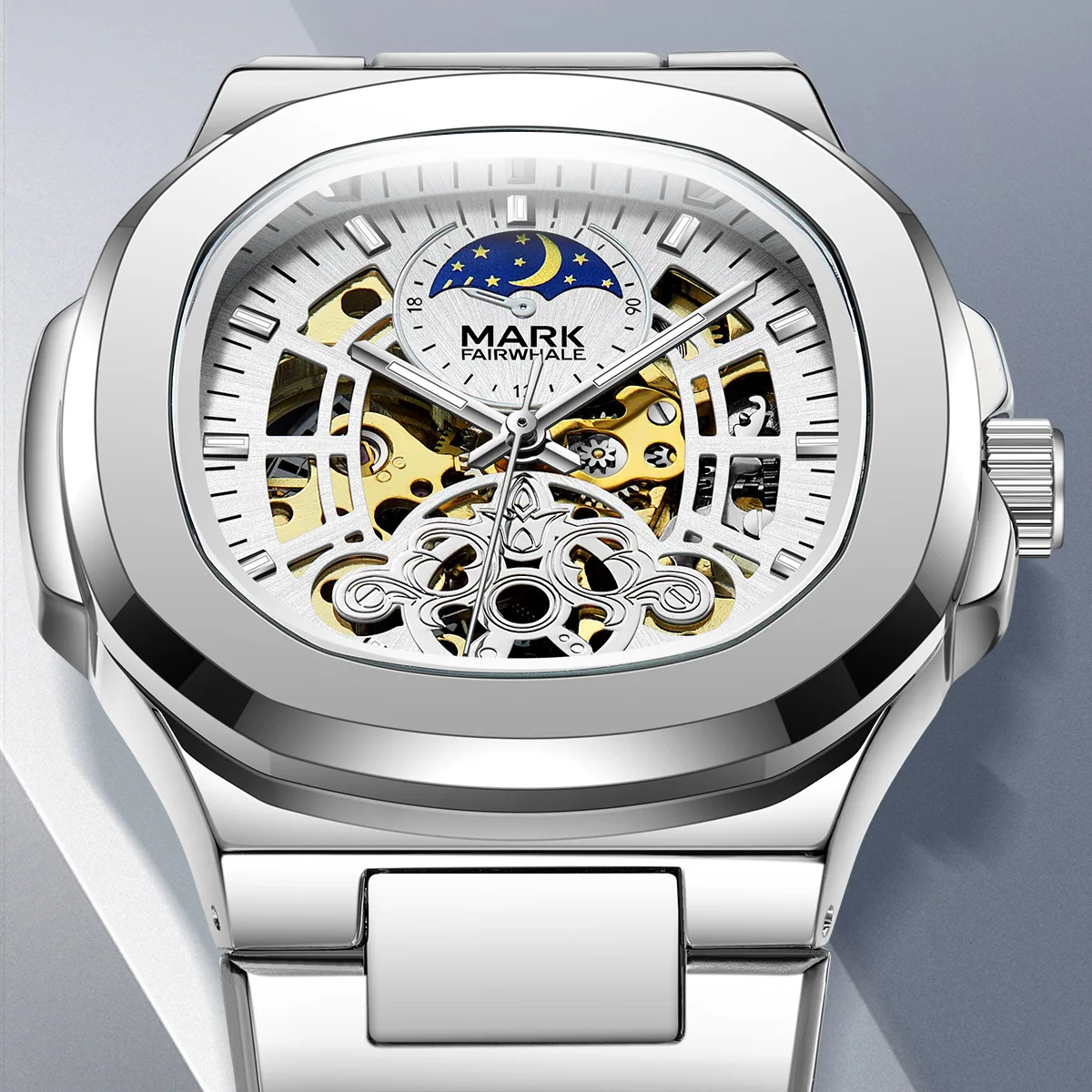 Mark Fairwhale Brand's New Nautilus Automatic Mechanical Watch