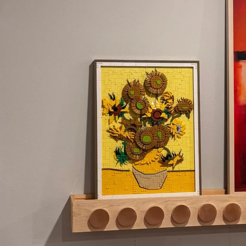 

New Sunflower World-famous art Painting household goods Festival Party Party small gift model toy