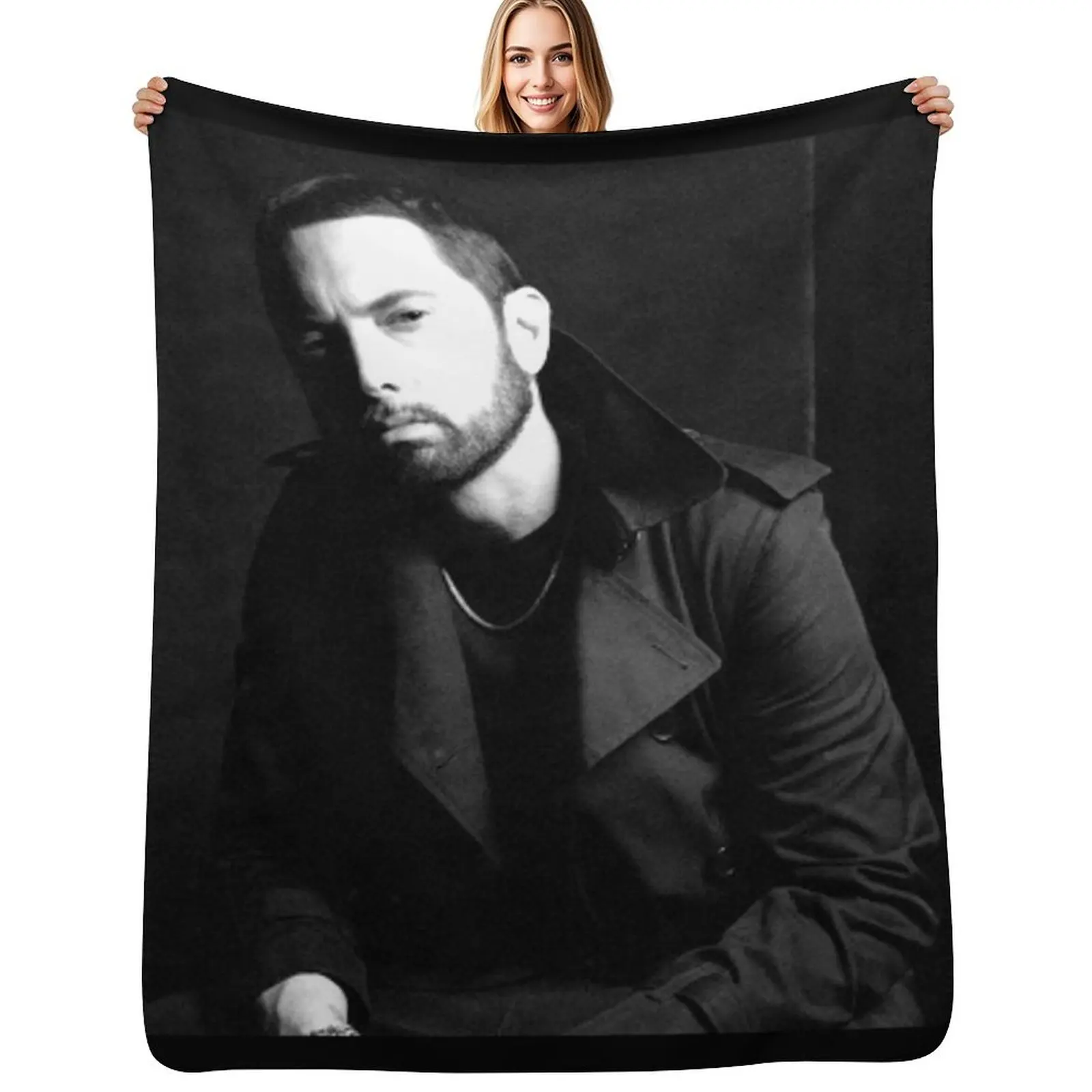 

Eminem Throw Blanket Luxury warm winter Summer Beddings Designers Blankets