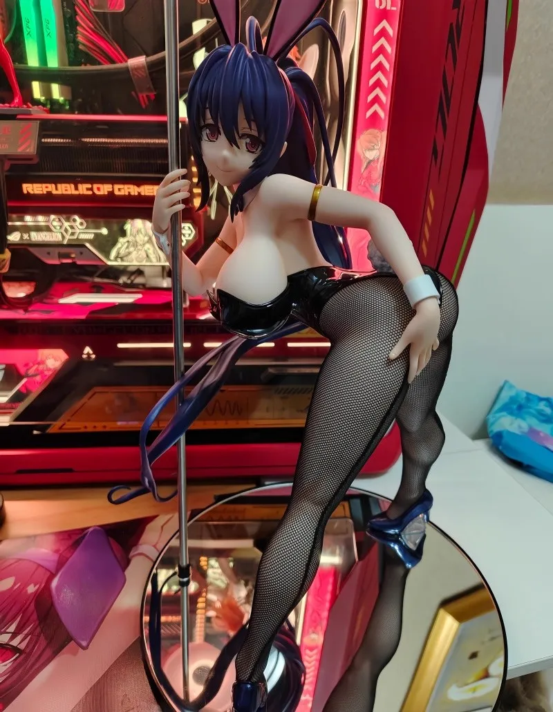 متوفر في المدرسة الثانوية Dxd أنيمي الشكل Himejima Akeno الأرنب Ver نموذج لجسم الأرنب فتاة الحلي جمع لعبة هدية الهالوين #3