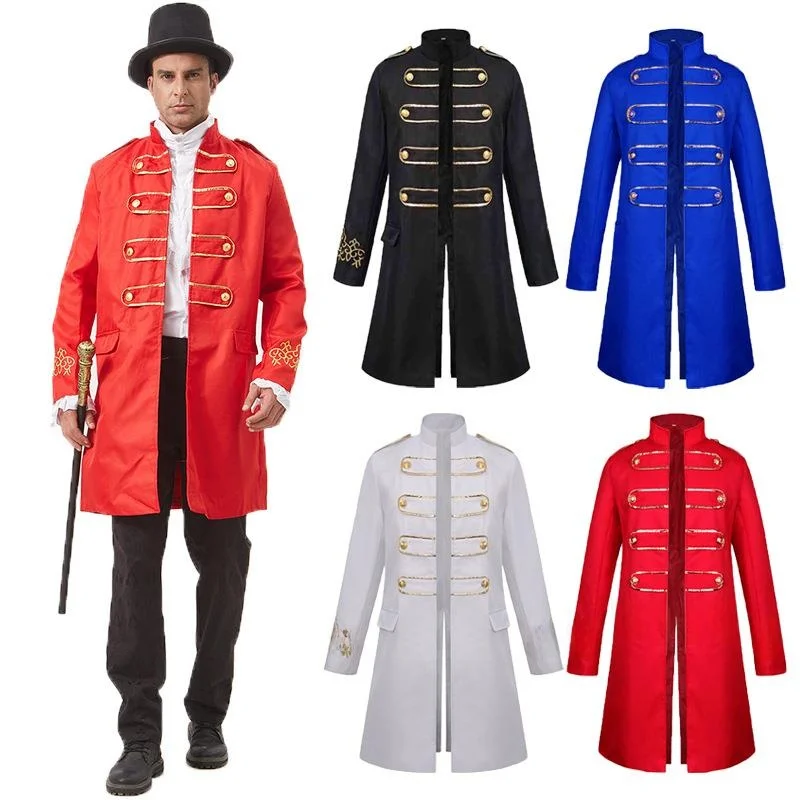 

Men's Stage Performance Outerwear Embroidered Traditional Costume Spring 2025 Fashion Trend Ethnic Wear Customizable