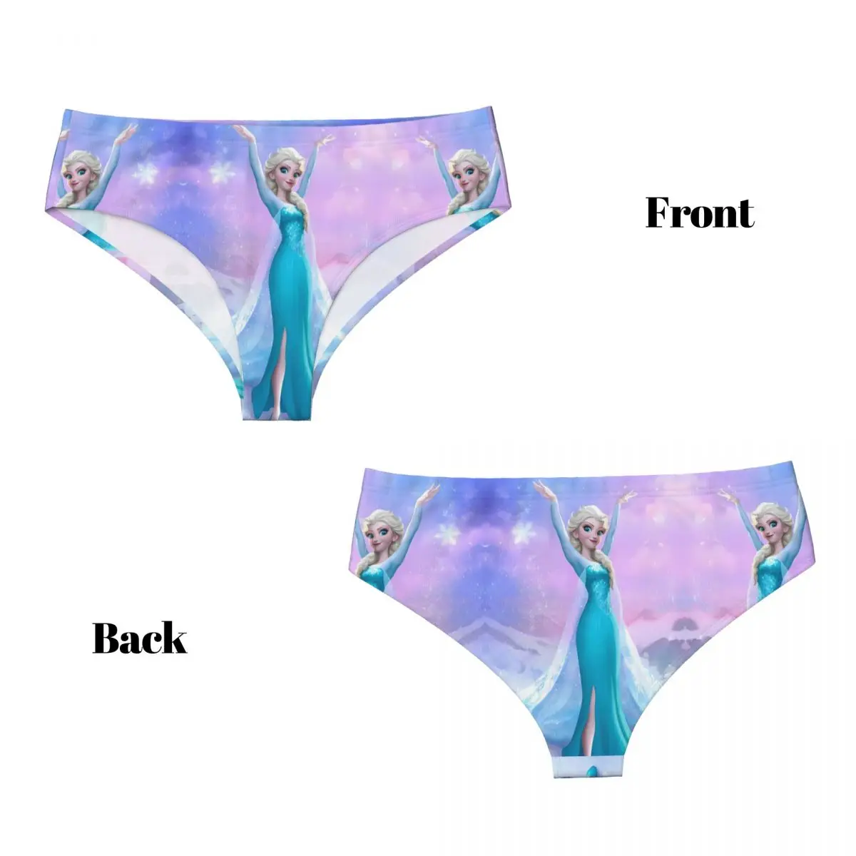 مخصص المرأة المجمدة سراويل جميلة تنفس القوى العظمى ملخصات الملابس الداخلية