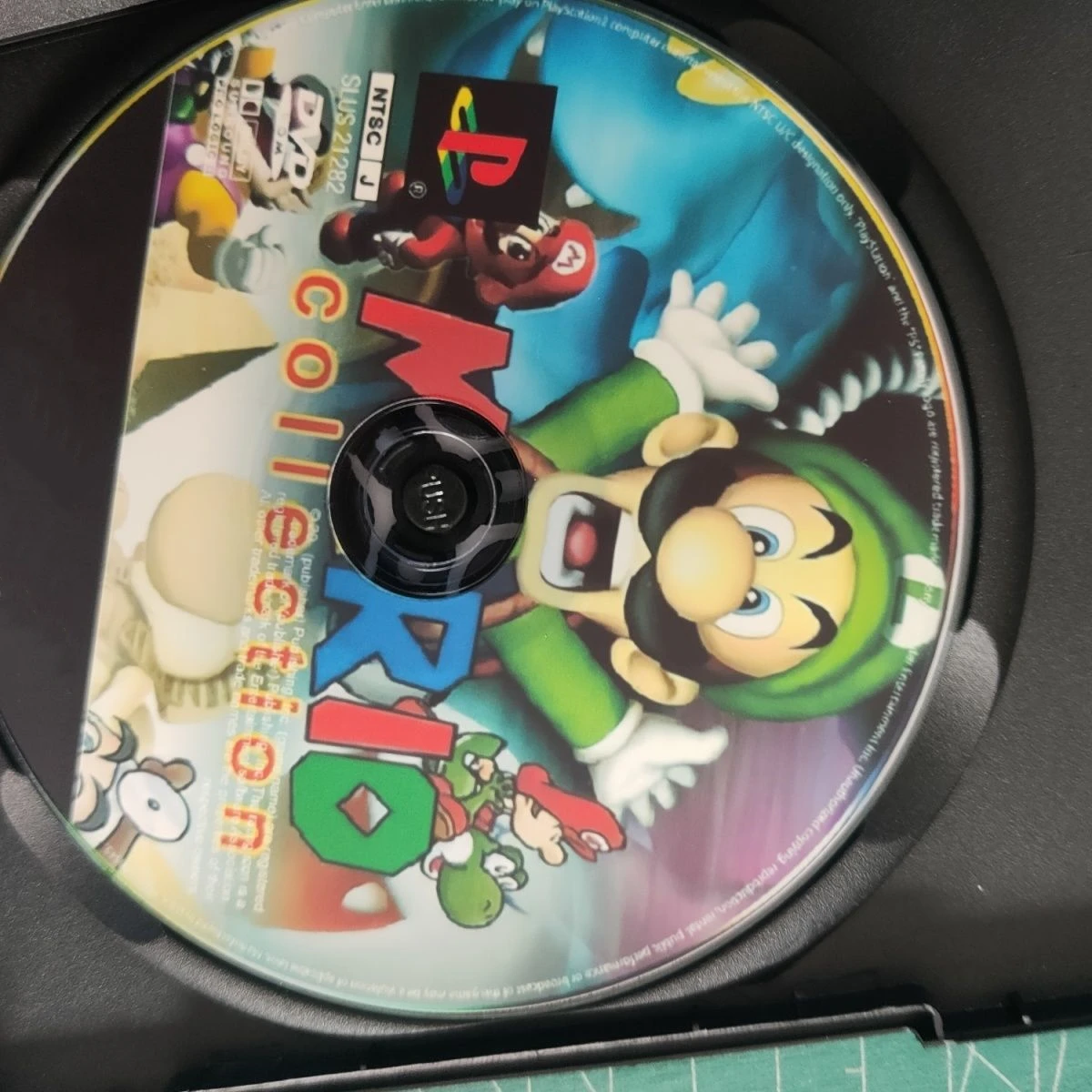 PS2 ماريو جمع لعبة نسخة CD سوبر ماريو بروس فيديو ألعاب القراءة المباشرة القرص تأثيري آلة أجزاء ميجا سائق بصري أقراص مضغوطة