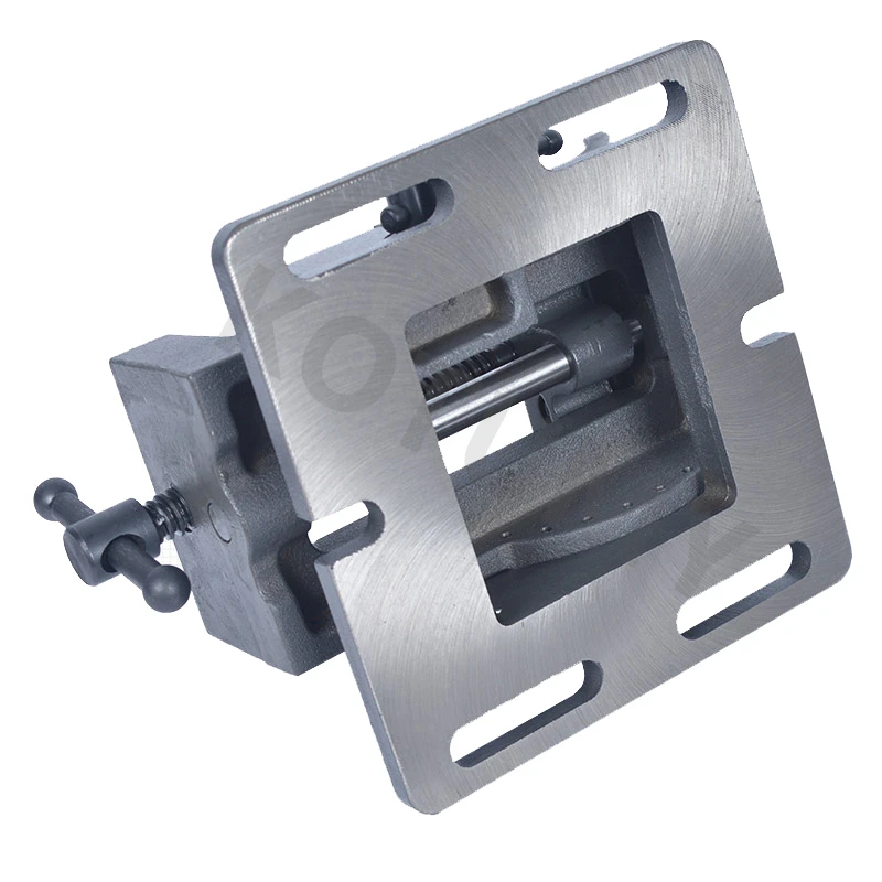 Tiltable Guide Rod Angle Flat Nose Pliers 0-90 Degree Inclined Drilling Machine Vise Bench Drill Fixture 3 Inch 4 Inch