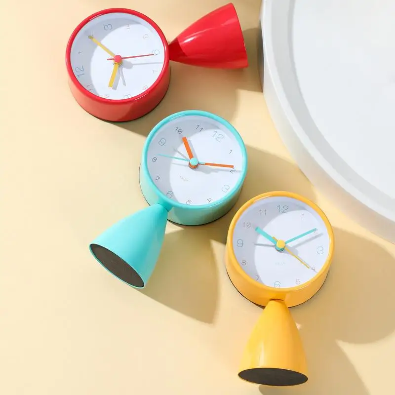 Ins High Appearance Level Clock - Student-specific Pointer Wake-up Device Wall Clock - Silent Dormitory Alarm Clock