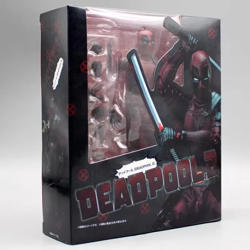 Marvel Deadpool 2 15cm figura de acción Shf x-men Yamaguchi estilo modelo móvil Pvc Gk estatua de Anime coleccionar juguete niños regalo de cumpleaños